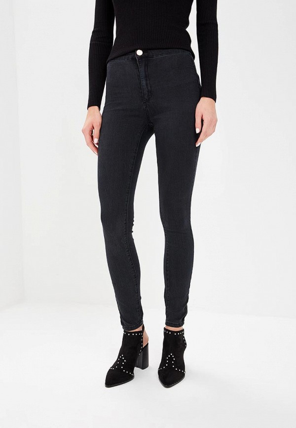 

Джинсы LOST INK, HIGH WAIST JEGGING WASHED BLACK, Черный