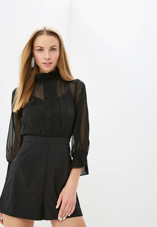 

Комбинезон LOST INK, PLAYSUIT WITH PLEAT INSERT, Черный