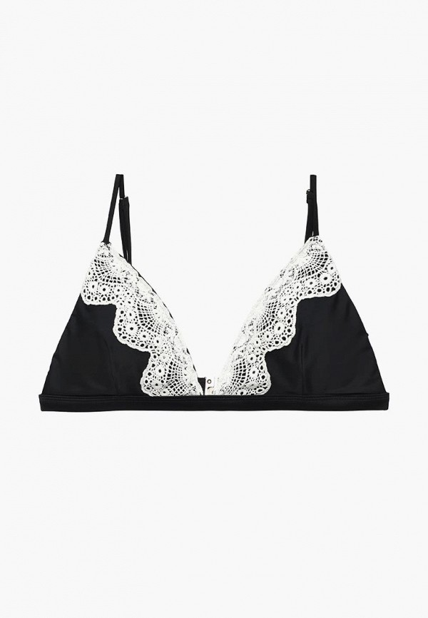 

Лиф Lost Ink, Черный, CROCHET DETAIL BIKINI TOP