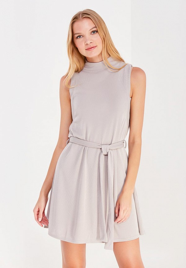 

Платье LOST INK, SLEEVELESS BELTED FIT AND FLARE, Серый