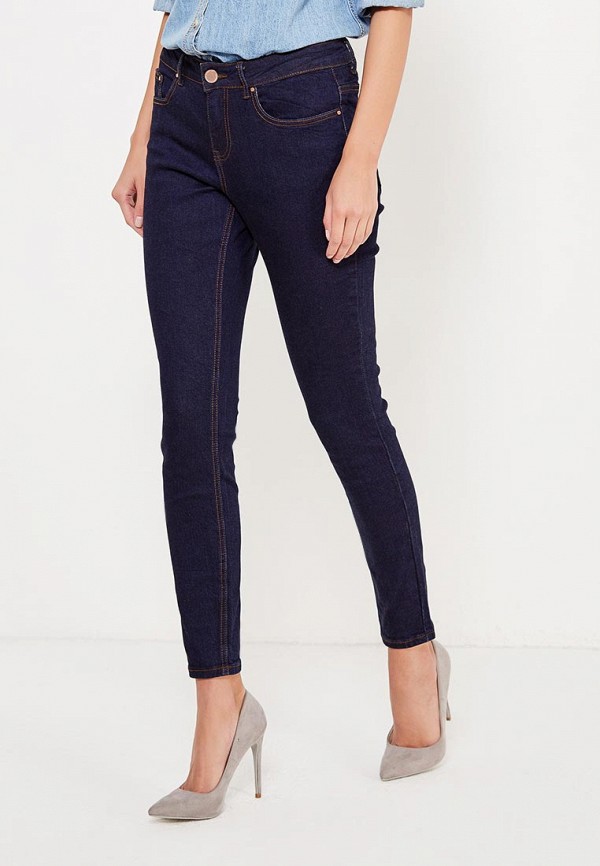 

Джинсы LOST INK, MID RISE SKINNY IN JUNIPER, Синий