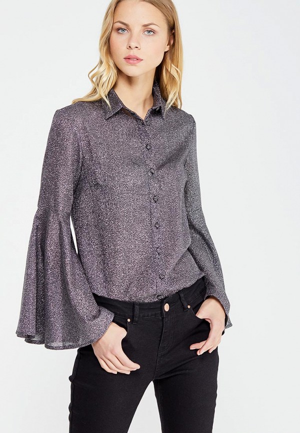 

Блуза Lost Ink, Серебряный, SPARKLY BELL SLEEVE SHIRT