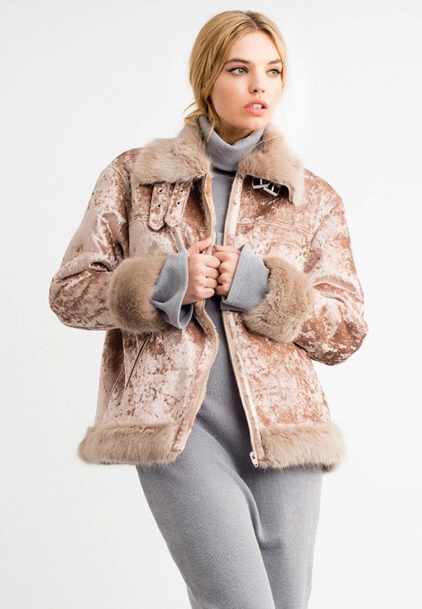 

Дубленка LOST INK, Бежевый