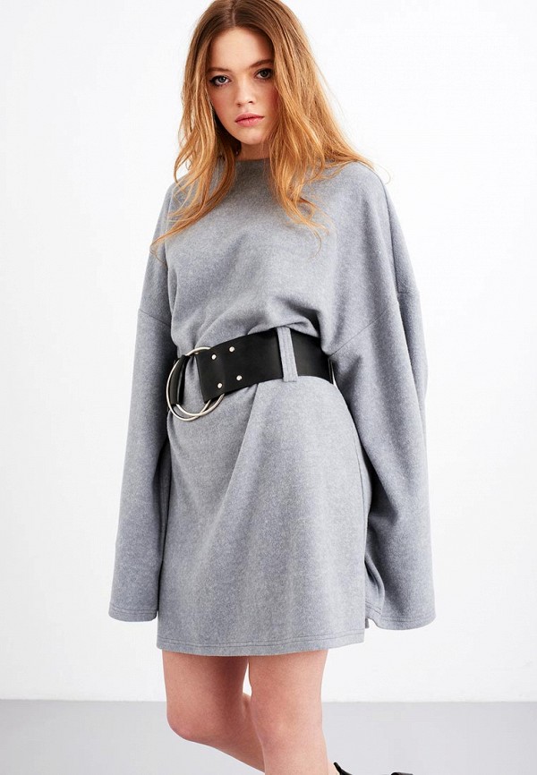 

Платье LOST INK, ALINE JERSEY FIT AND FLARE, Серый