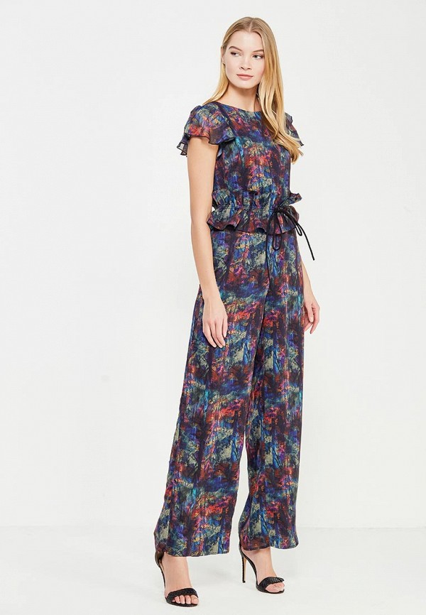 

Комбинезон LOST INK, PRINTED FRILL SLEEVE JUMPSUIT, Разноцветный