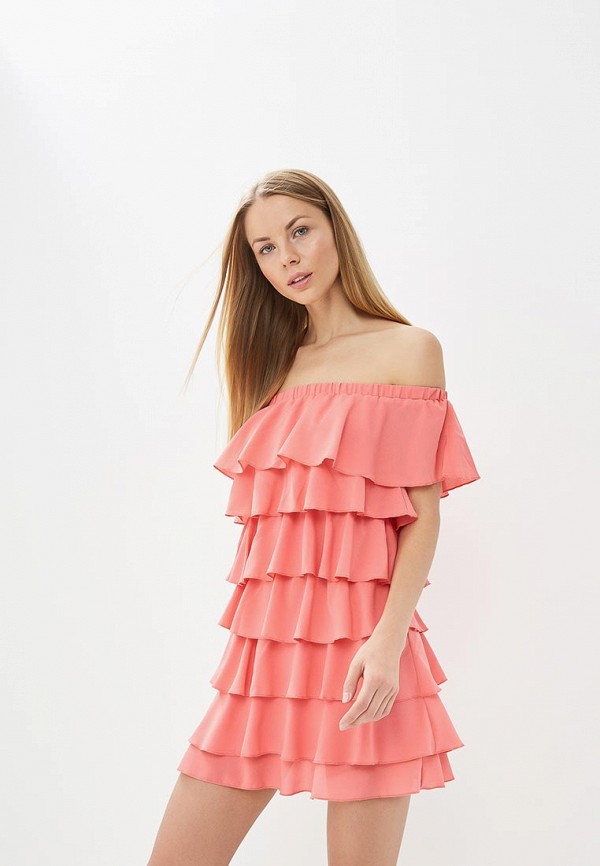 

Платье Love Republic, Love Republic LO022EWBPPF1, Коралловый