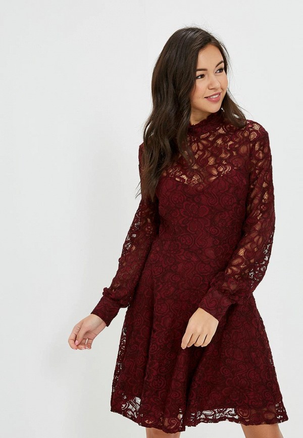 

Платье Love Republic, Love Republic LO022EWCTVE1, Бордовый