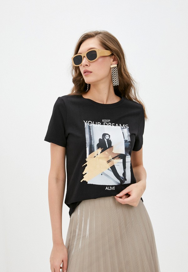 

Футболка Love Republic, Черный, Love Republic LO022EWLUVU5
