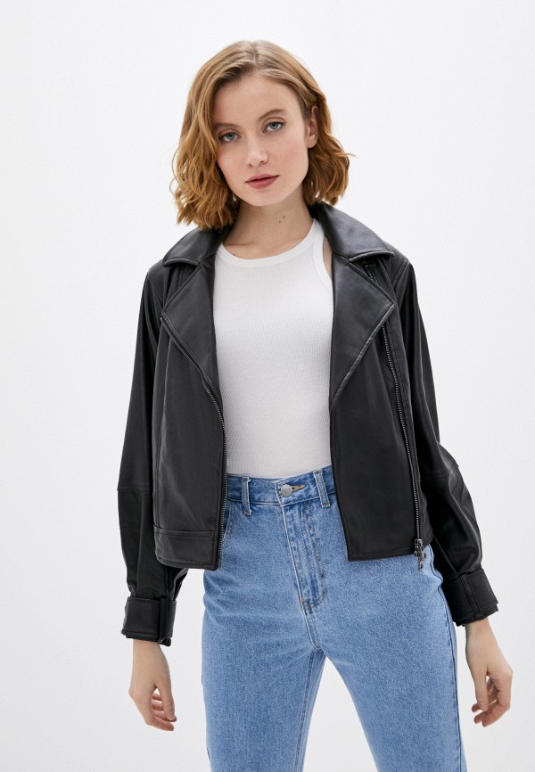 

Куртка кожаная Love Republic, Черный, Love Republic LO022EWLUVZ3