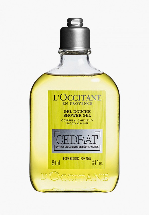 

Гель для душа L'Occitane, Прозрачный, Цедрат