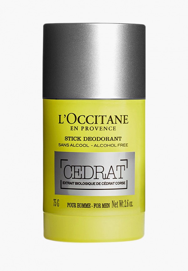 

Дезодорант L'Occitane, Прозрачный, Цедрат