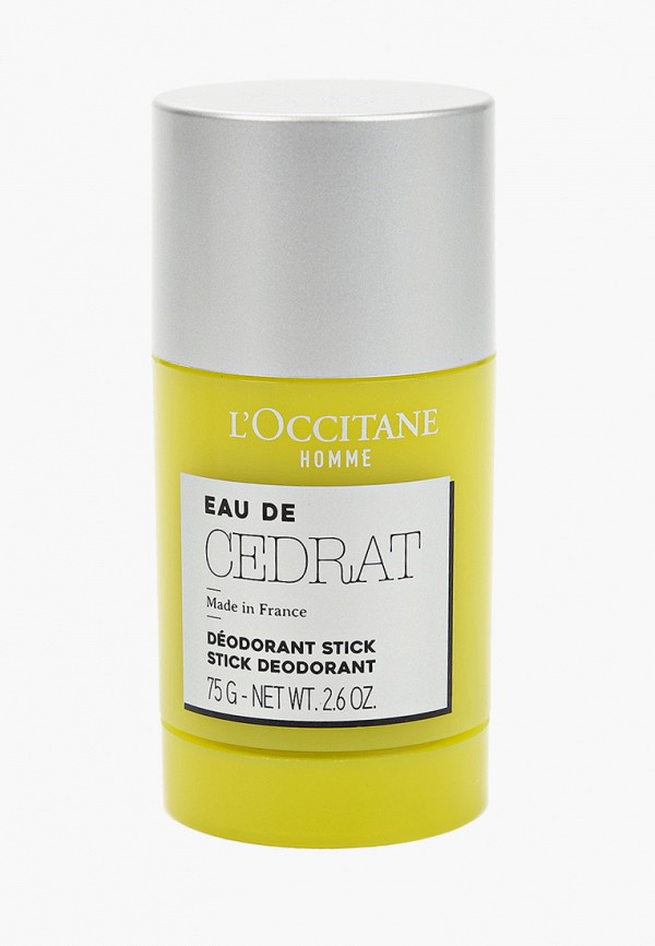 

Дезодорант L'Occitane, Желтый, Цедрат, 75 г.