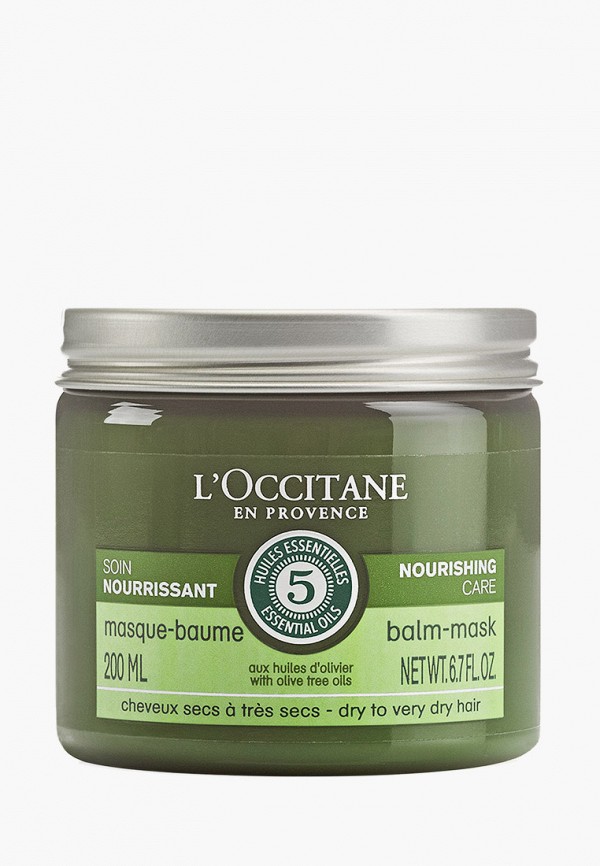 

Маска для волос L'Occitane, Прозрачный, Питание, 200 мл