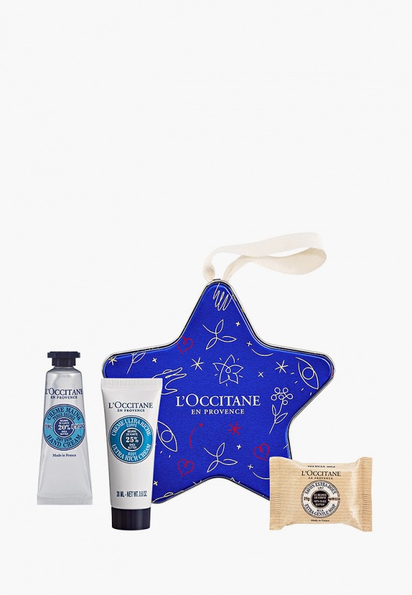 

Набор для ухода за телом L'Occitane, Прозрачный, ЗВЕЗДА КАРИТЕ, крем для рук Карите, 10 мл, ультра питательный крем для тела Карите, 20 мл, мыло туалетное твердое "экстра-мягкое", 25 г