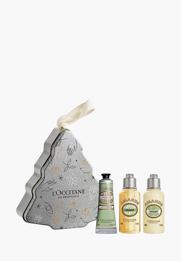 

Набор для ухода за волосами L'Occitane, Прозрачный, МИНДАЛЬ 30 мл + 25 млх2 шт.