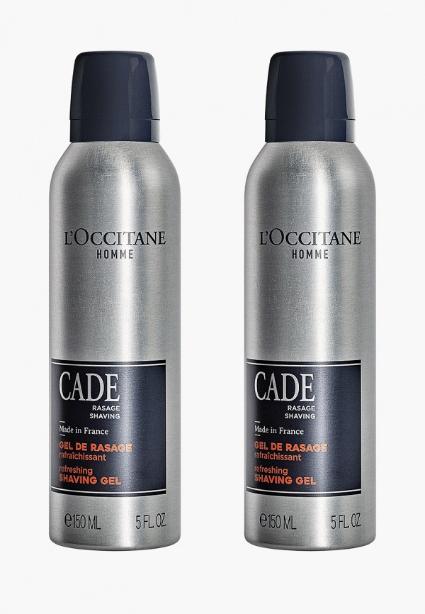 

Набор для бритья L'Occitane, Прозрачный, Можжевельник, 2*150 мл