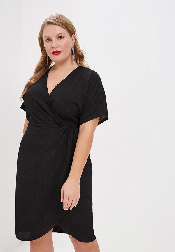

Платье LOST INK PLUS, BODYCON DRESS WITH TWIST FRONT, Черный