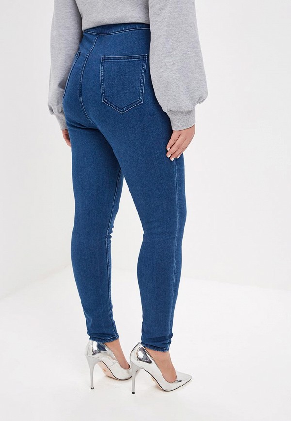 

Джинсы LOST INK PLUS, HIGH WAIST JEGGING IN MID DENIM, Синий