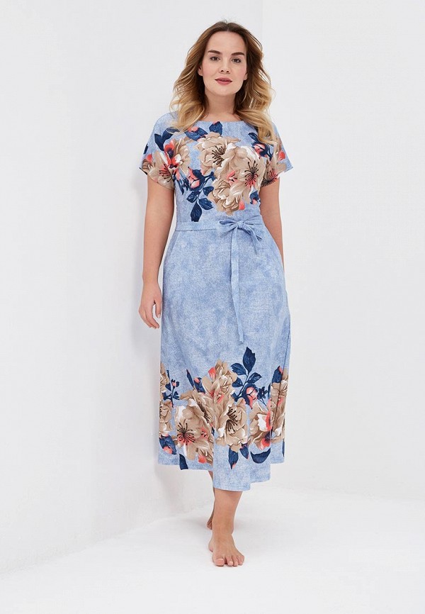 

Платье домашнее Лори, Голубой