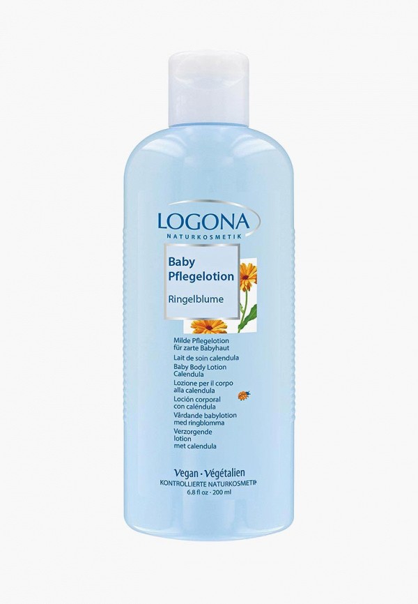 Молочко для тела Logona с календулой для младенцев, 200 мл