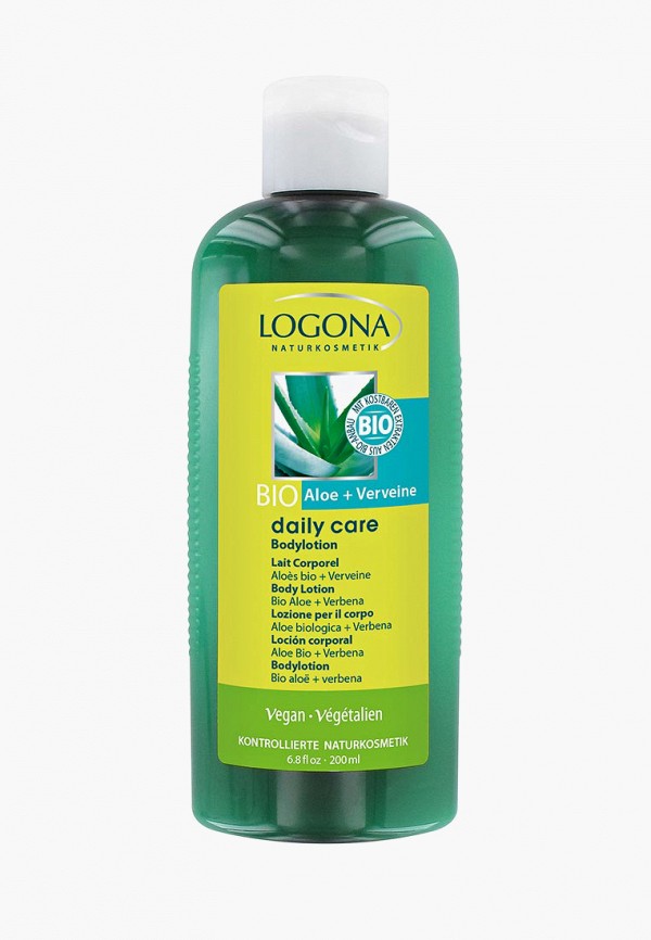 

Лосьон для тела Logona, Прозрачный, Daily Care с Био-Алоэ и Вербеной, 200 мл