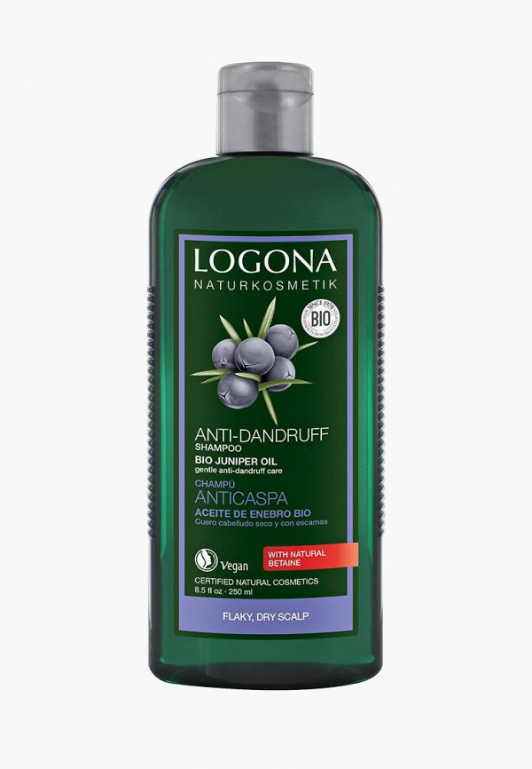 

Шампунь Logona, Прозрачный, против перхоти, с маслом Био-Можжевельника, 250 мл