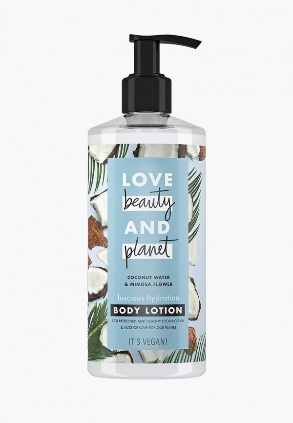 

Лосьон для тела Love Beauty and Planet, Прозрачный, Соблазнительное Увлажнение 400 мл