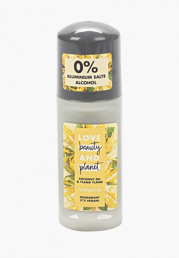 

Дезодорант Love Beauty and Planet, Прозрачный, Цветы Иланг-Иланг и Кокос 50 мл