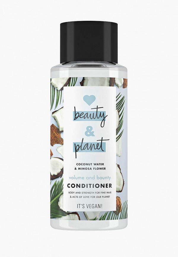 

Кондиционер для волос Love Beauty and Planet, Прозрачный, Объем и Щедрость 400 мл