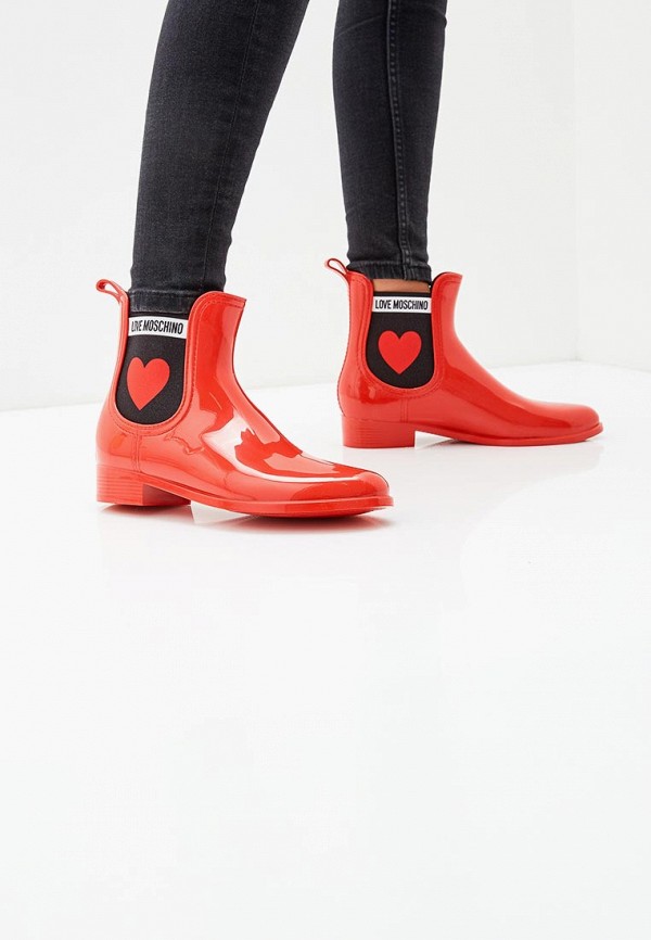 Резиновые полусапоги Love Moschino 