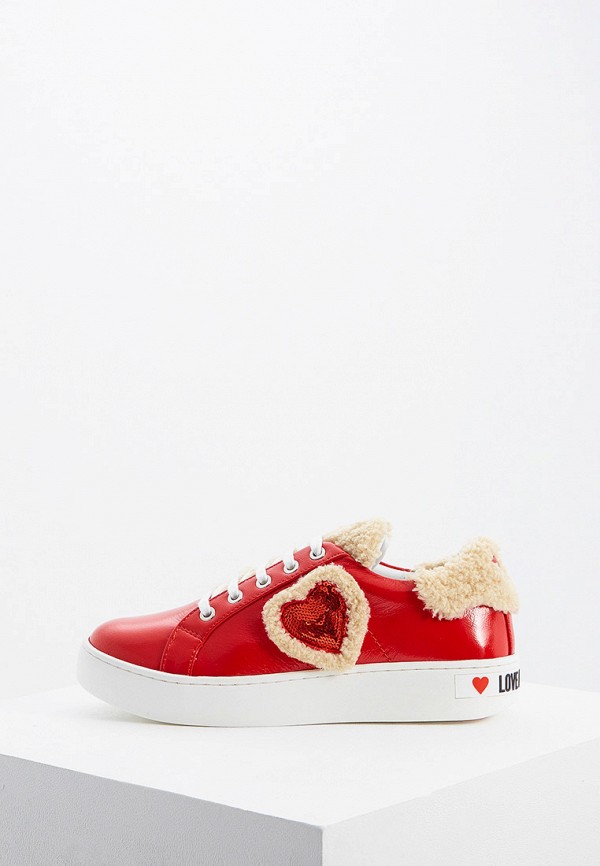 

Кеды Love Moschino, Красный
