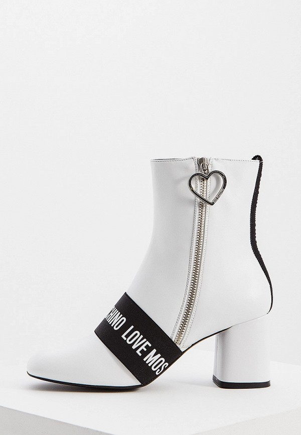 

Ботильоны Love Moschino, Белый