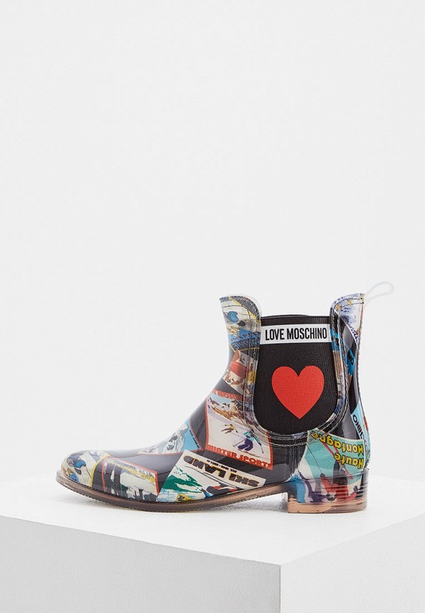 

Резиновые полусапоги Love Moschino, Разноцветный