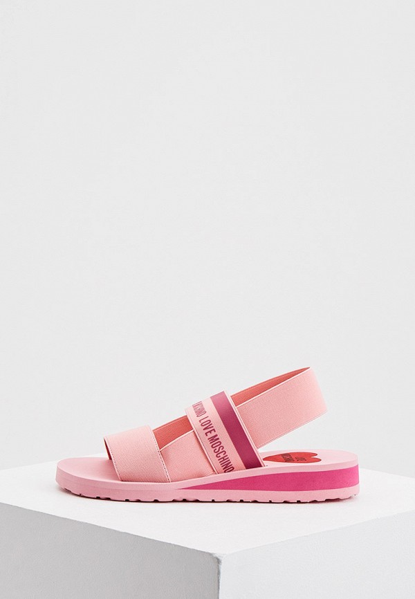

Сандалии Love Moschino, Розовый