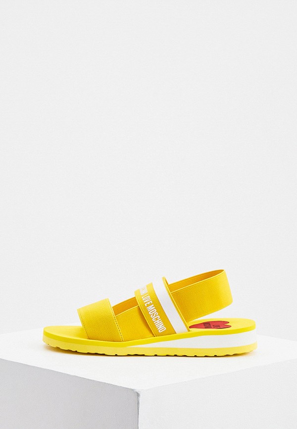 

Сандалии Love Moschino, Желтый