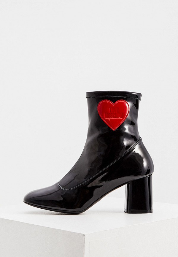 

Ботильоны Love Moschino, Черный