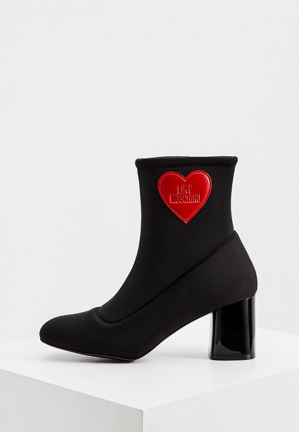 

Ботильоны Love Moschino, Черный