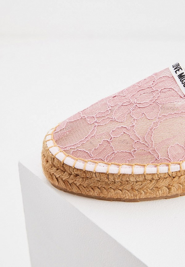 

Эспадрильи Love Moschino, Розовый