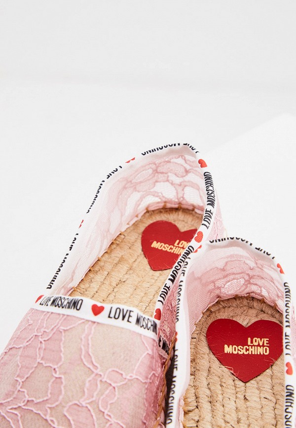 фото Эспадрильи love moschino