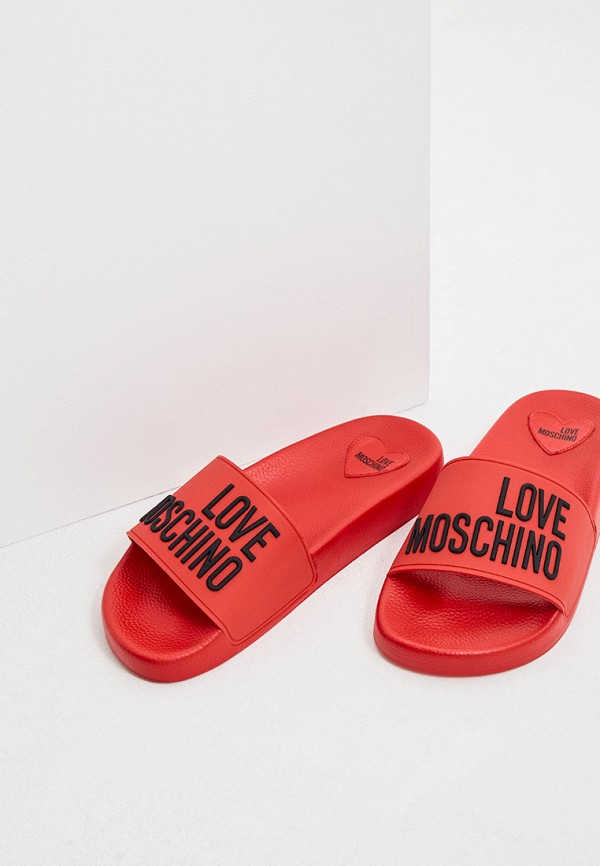 фото Сланцы love moschino