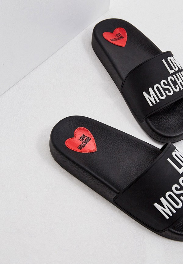 фото Сланцы love moschino