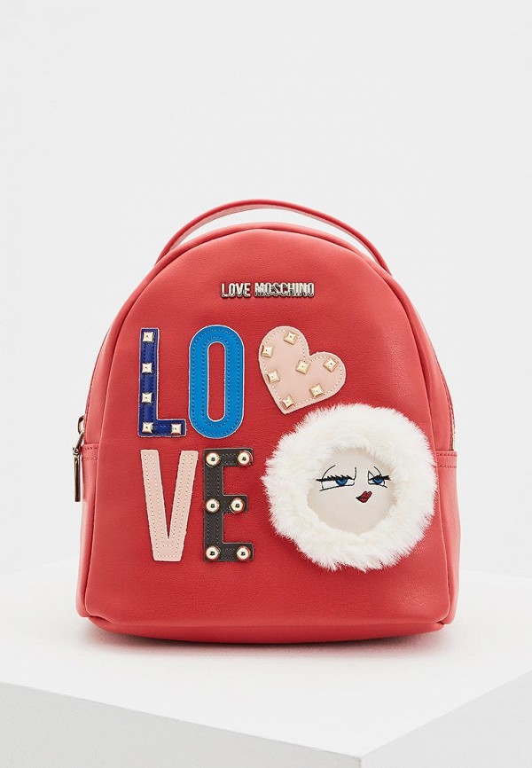 

Рюкзак Love Moschino, Красный