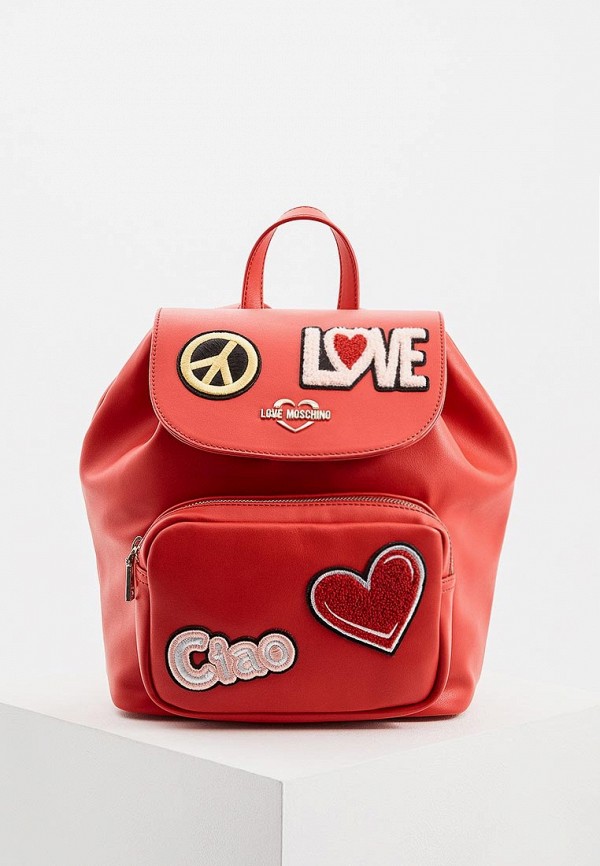 

Рюкзак Love Moschino, Красный