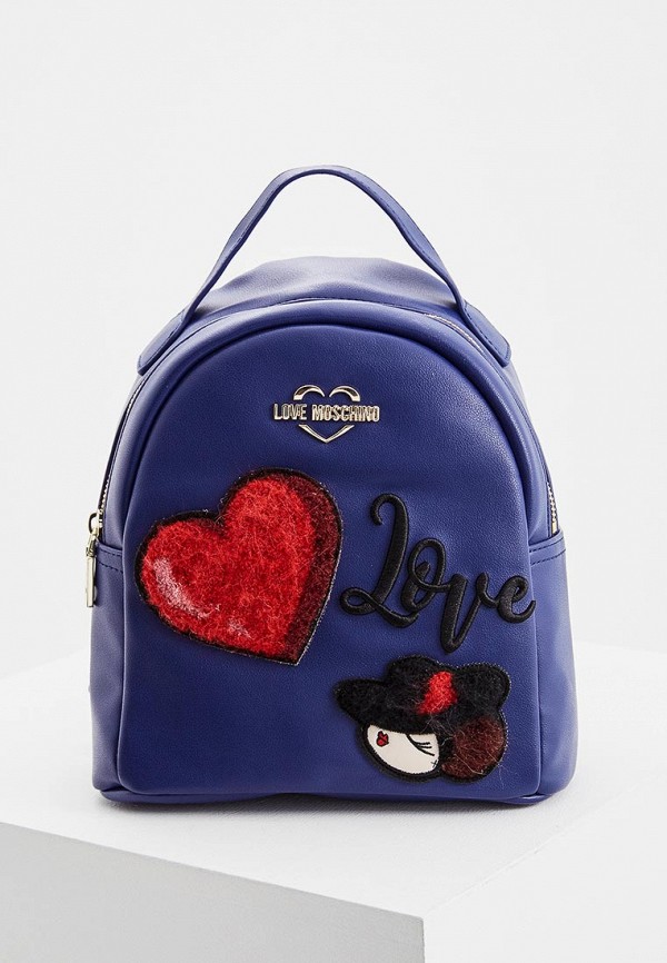 

Рюкзак Love Moschino, Синий