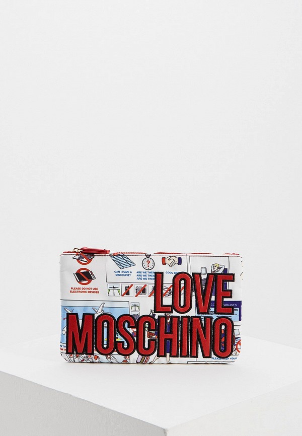 

Клатч Love Moschino, Белый