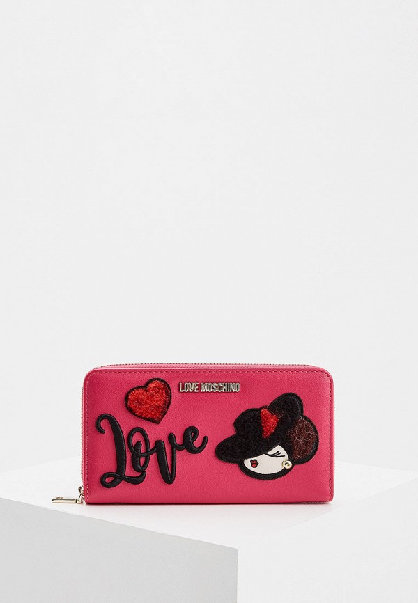 

Кошелек Love Moschino, Розовый