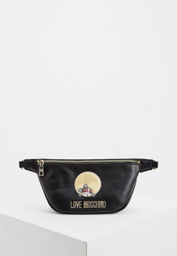 

Сумка поясная Love Moschino, Черный