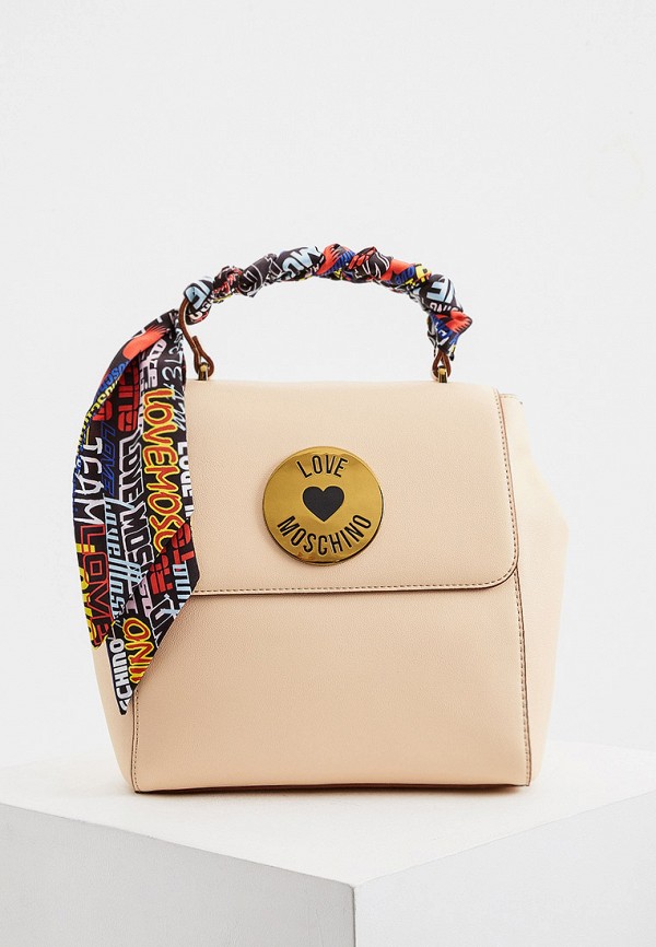 

Рюкзак Love Moschino, Бежевый