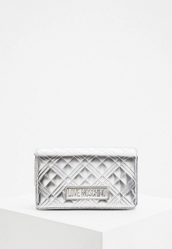 

Сумка Love Moschino, Серебряный