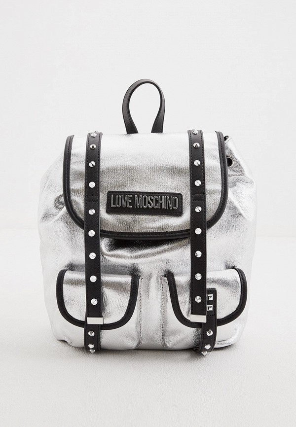 

Рюкзак Love Moschino, Серебряный